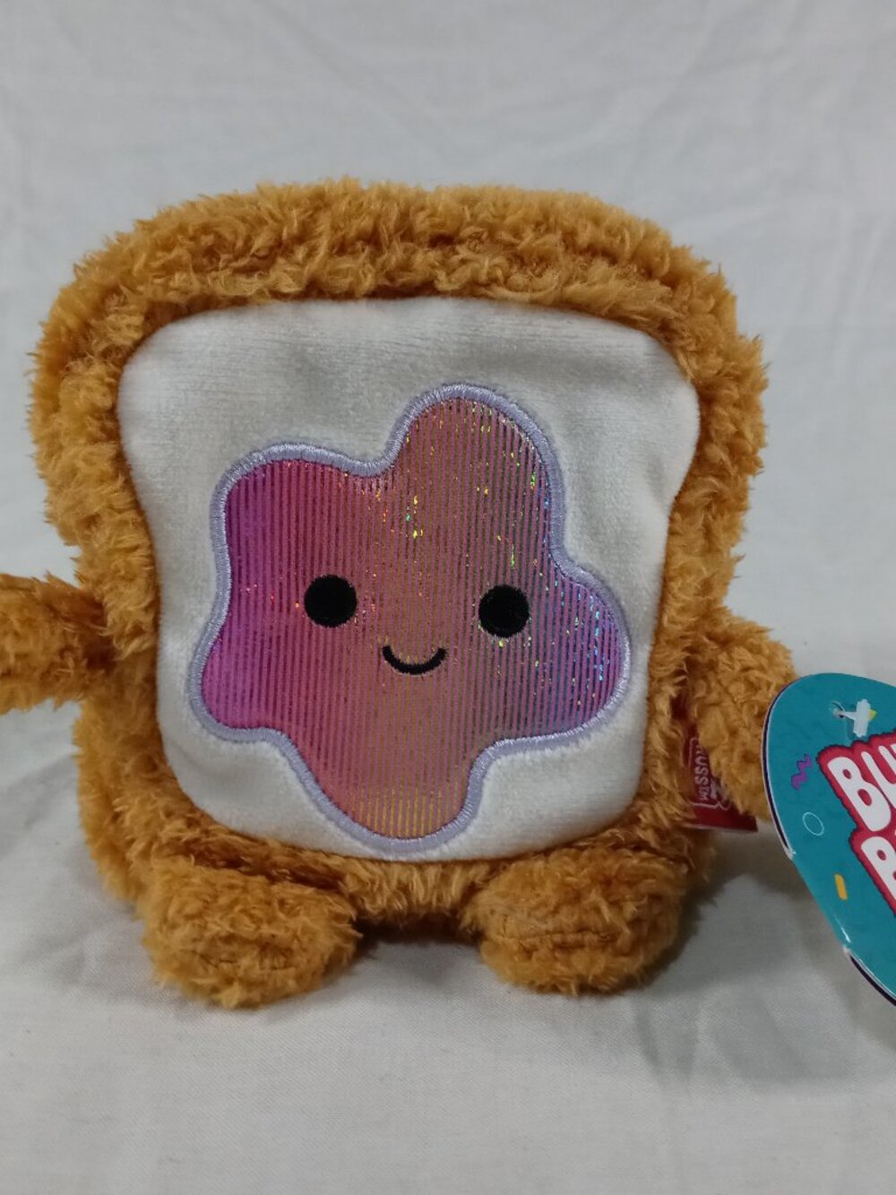 RUSS Bum Bumz 2022 Timothy the Toast Plush Keychain - BreakfastBumz - *NEW*